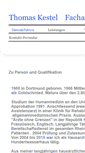 Mobile Screenshot of praxis-kestel.de